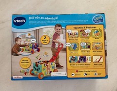 VTech Sort & Discover Activity Wagon with Accessories, Baby and Toddler Toys