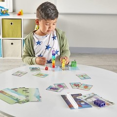 Inclusive MathLink Numberblocks Activity Set – 198 Multicolored Learning Pieces