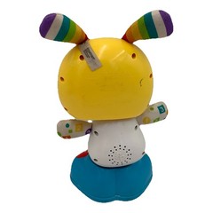 Fisher Price Bright Beats Dance & Move Beatbo Robot WORKS MISSING BATTERY COVER
