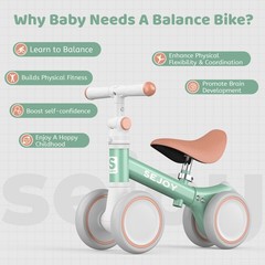 SEJOY Baby Balance Bike Toys 1-2 Years Old Boy Girl Toddler Gifts Walker Toddler