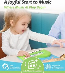 My First Piano Book – Educational Musical Toy for Toddlers Kids Ages 3-5 – I…