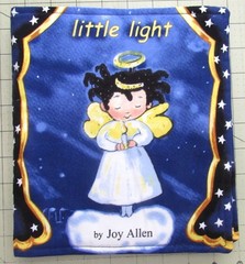 Handmade Cloth Fabric Soft Book “Little Light” by Joy Allen