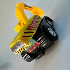 Mini Pull Back Toys Construction Excavator, Bulldozer, Truck & Police Car