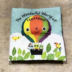 Melissa & Doug K’s Kids The Wonderful World Peekaboo Cloth Crinkle Activity Book
