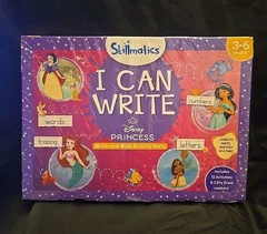 New Reusable Disney Princess Writing Activity for Preschool Kids Ages 3-6