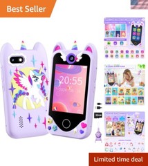 Multifunctional Kids Smart Phone – Learning Games & Music for Ages 3-6 Girls