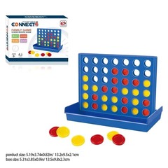 Connect 4 Four In A Row Board Game Kids Family Travel Educational Toy