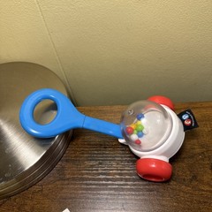 Fisher-Price Ball Popper Baby Rattle Infant Toddler Toy Mini 6” 2014 Mattel