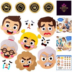 116-Pc Emotions Busy Board Set – Build Emotional Intelligence for Toddlers
