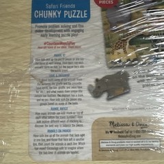 Melissa & Doug Safari Friends Chunky Puzzle