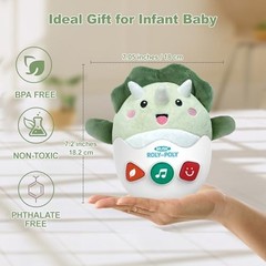 Baby Toys 0-6-12 Months, Plush Musical Toys, Cute Stuffed Animal Infant Toys…