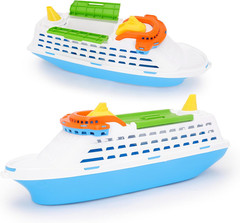 ® 41Cm (16″) Colourful Cruise Ship with Moveable Doors – Kids Floating Water Toy