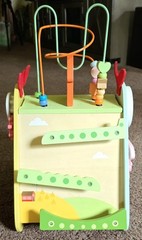 Classic World – Happy Hen Wooden Activity Box Kids Playset Toys