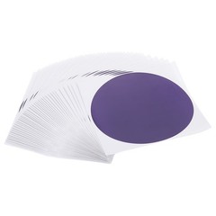 6″ Floor Stickers Classroom Decor, 60 Pcs Self Adhesive Dots Markers, Purple