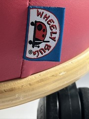 The Original WHEELY BUG Small LADY BUG Ride-On Scooter Prince Lionheart 15″ long