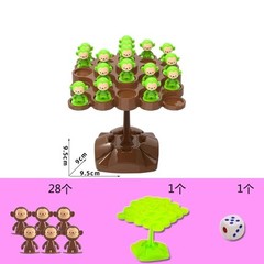 Kids Monkey Balance Tree Game Educational Stacking Toy Parent Child Game