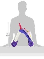Sit-to-Stand Learning Walker – Educational Toy, Frustration-Free, Lavender Color