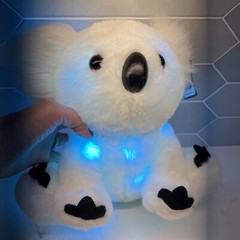 Glow Guards 10” LED Koala Stuffed Animals Light Up Musical Comforting Plush TAG