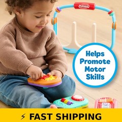 Playskool Flip & Fun Sensory Board Toy for Toddlers, 4-Piece Set