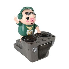 Music Colorful Dancing Piggy Doll Kids Gift DJ Little Pig Toy Novelty Toys TL