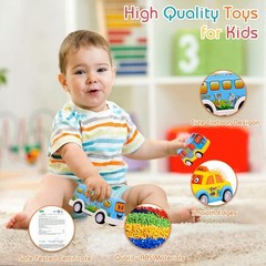Portable 5-in-1 Toddler Transport Playset | Safe Non-Toxic Cars & Airplane Toys