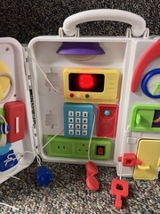Montessori BUSY BOARD 1-4 Year Musical Toy Bilingual Learning Educational System