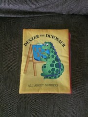 Dexter the Dinosaur Numbers Cloth Book Counting Hand-Eye Coordination Toy