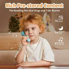 Learning Educational Toys for Toddlers 2-3-4-5-6, Interactive Reading Pen Set fo