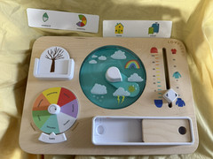 Lovevery Plan Ahead Wooden Weather Board Montessori The Observer Play Kit Learn