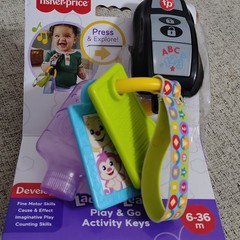 Fisher-Price Laugh & Learn Play & Go Activity Keys Multicolor Toy 6-36M