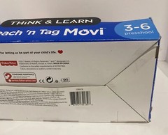 Fisher-Price Think & Learn Teach ‘n Tag Movi/Damaged Box/Read
