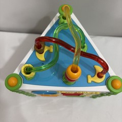 BATTAT Jungle Fun Activity Center Bead Maze Musical Zebra Piano 8 shapes to Sort