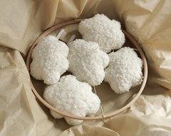 Mobile Clouds Nursery Toy Baby Room Decor Imaginative Boucle Hanging Ornament