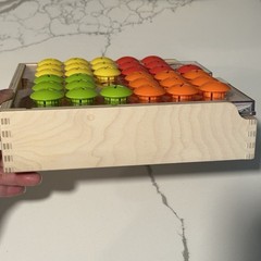 Lovevery Mosaic Button Board from Companion Play Kit 22-24 Months *INCOMPLETE