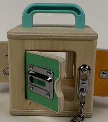 Lovevery The Lockbox Wooden Montessori Fine Motor Toy 19-21M NEW