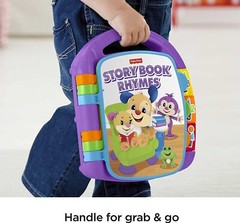 Fisher-Price Laugh & Learn Storybook Rhymes with Lights and Sounds CDH24 NEW