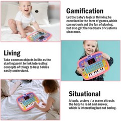 Early Educational Learning Tablet for Kids Age 3 4 5 6 7 8 Years Old Boys Girls