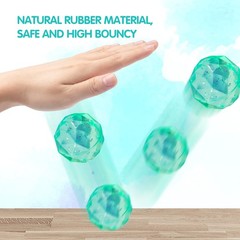 24 Pieces Bouncy Balls 32mm Bounce Balls 6 Styles High Bouncing Balls Toys fo…
