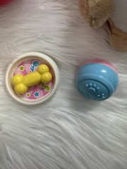 Vtech Care for Me Learning Puppy Carrier Toy Includes Accessories Works Pink Dog