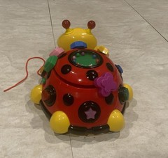 The Learning Journey Early Learning Funtime Activity Ladybug Toddler Pull Toy