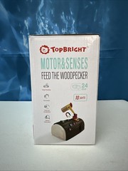 TopBright Motor & Senses Toys for 24 Months + Magnetic Feed The Woodpecker Worms
