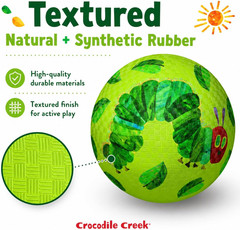 Playground Ball – Durable Rubber Ball for Kids Ages 3 and up – Bouncy Inflatable
