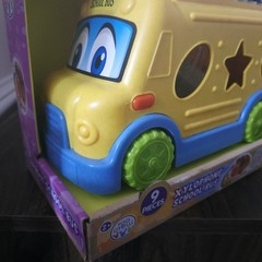 Xylophone School Bus-Musical Toy and Shape Sorter! Kids Fun Toy For Holiday Gift