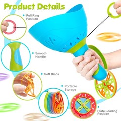 Outdoor Toys for Kids Ages 4-8, 3 Packs Flying Catching Game, Outside Manual …