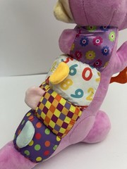 Baby Dinosaur Toy Musical, Crinkle, Teether & Rattle Infant Sensory 12″ Plush