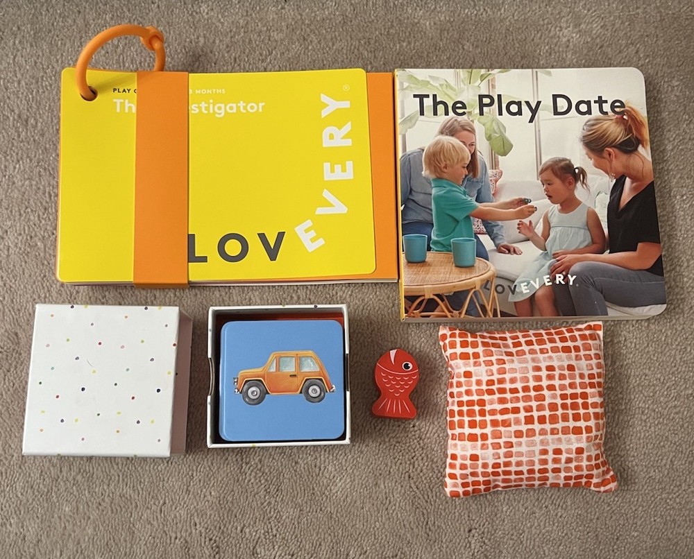 Lovevery The Investigator Lot Guide Book Things That Move Memory Play Date Book