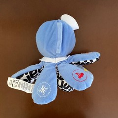 Baby Einstein blue octopus~sensory~learn colors in Spanish & English & French~9″