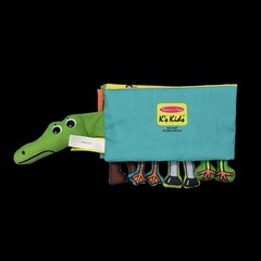 Melissa&Doug Whose Feet? Soft Baby Activity Cloth Book Crocodile #9203 K’s Kids