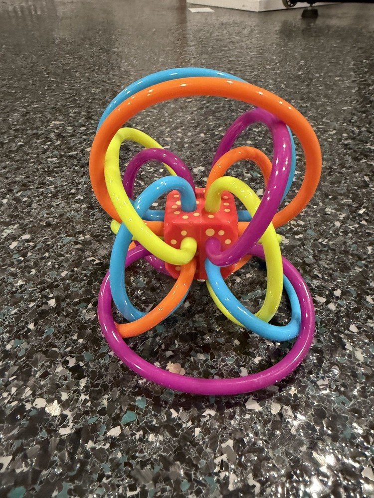 Manhattan Toy Winkel Rattle & Sensory Teether Toy