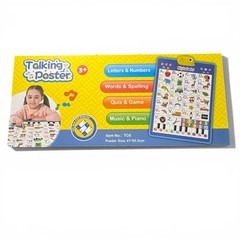 Talking Learning Poster For Kids New Sealed Box